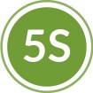 Schaduwbord - 5S icoon