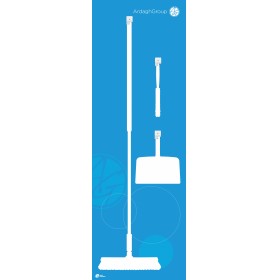 Schaduwbord - Ardagh Group 180x60cm (eenvoudige blauwe versie)